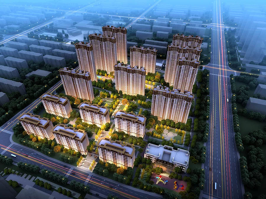 金輝集團云著系項目鳥瞰圖